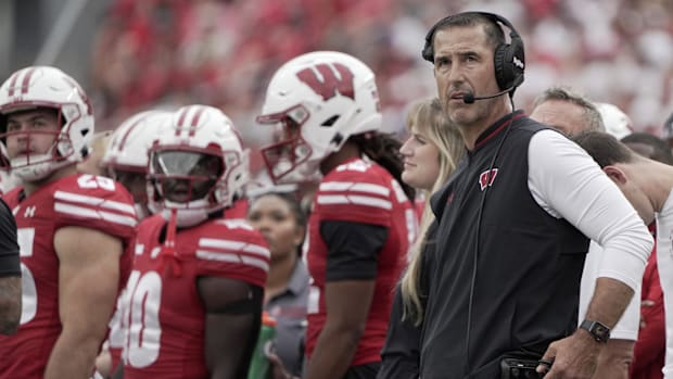 Wisconsin coach Luke Fickell.