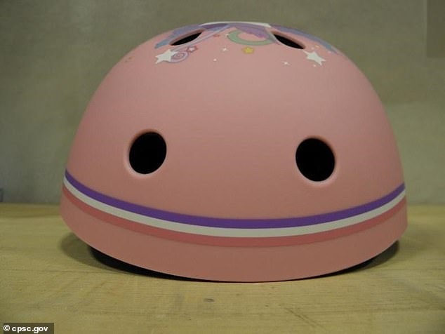 Around 1,800 multi-purpose kids' helmets from YooxArmer were recalled after it was found they failed to meet federal bicycle safety standards