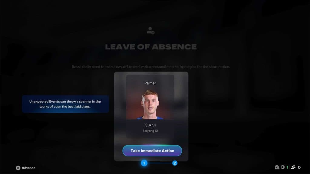 Unexpected Event in EA FC 26