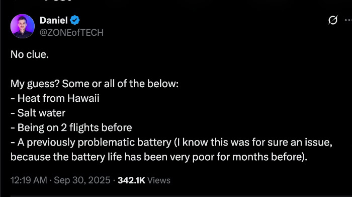Galaxy Ring battery swelling 2