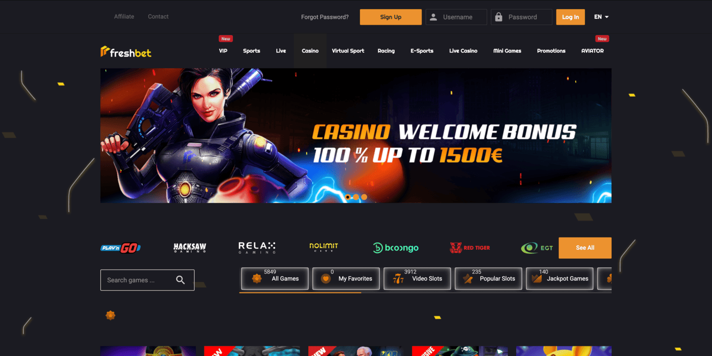 FreshBet Casino