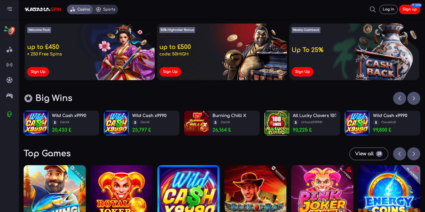 Katana Spin Casino