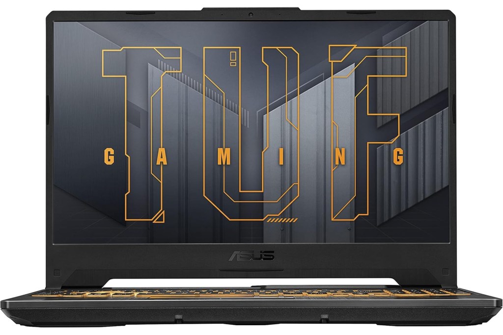 ASUS TUF Gaming laptop.